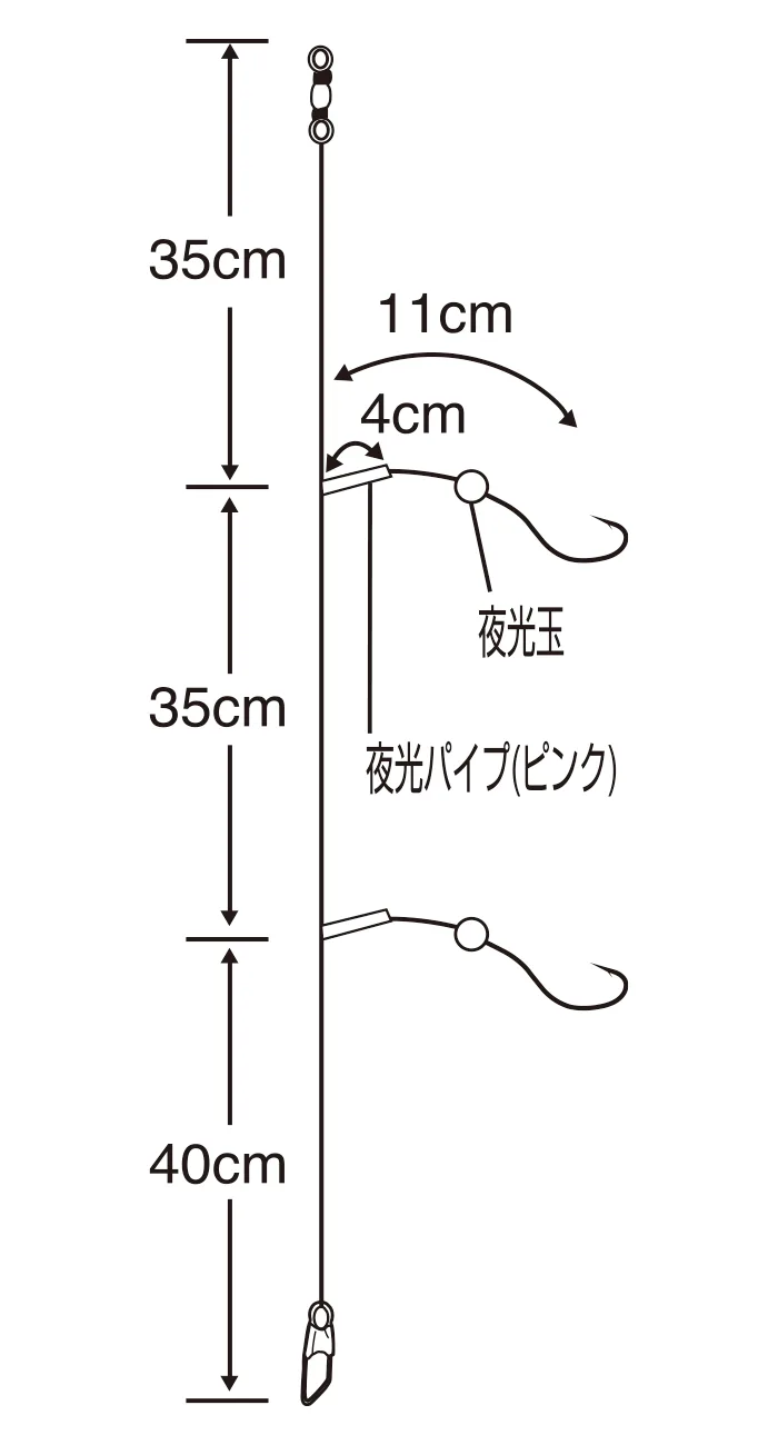 輕鬆投釣串鈎釣組