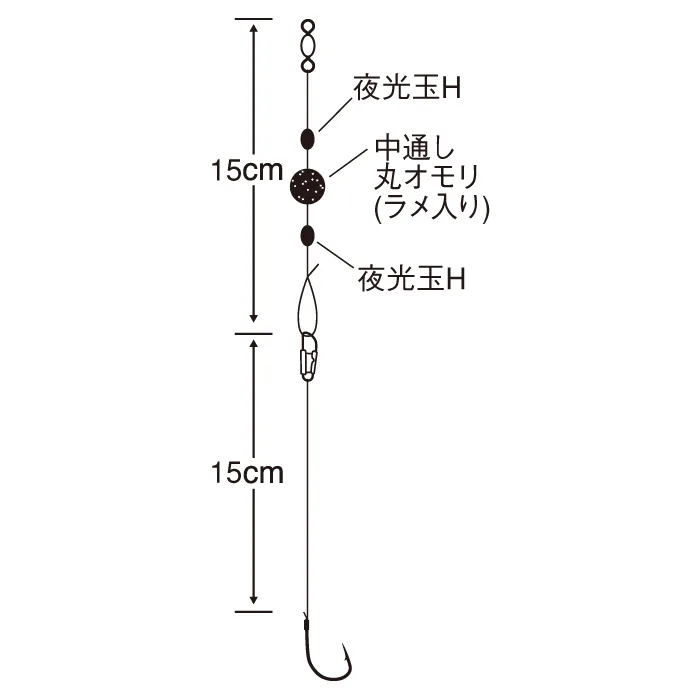 銀帶鯡根魚釣組