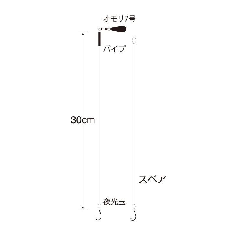 鯰魚沉底套裝 1本魚鈎