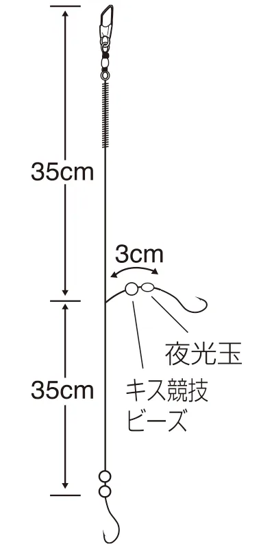 特選 SL 輕投 Light 2本魚鈎釣組,圖片 1/2
