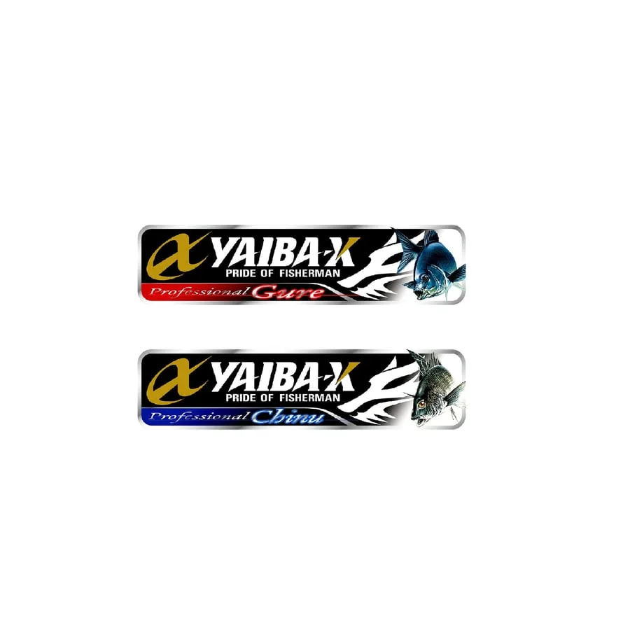 YAIBA 狼徽貼紙(黑毛・黑鯛),圖片 1/1